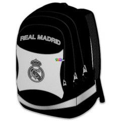 Real Madrid - Hrom-rekeszes htizsk, fekete-fehr