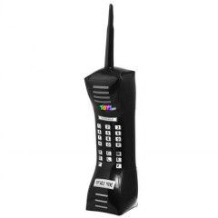 Retro felfjhat mobiltelefon, 76 cm