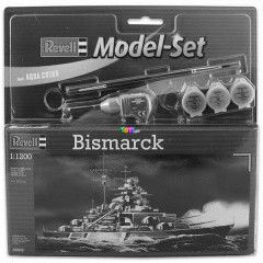 Revell - Bismarck modellszett, 1:1200