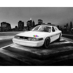 Revell - Build and Play modell - Ford Police Car