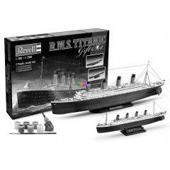 Revell - R.M.S Titanic, 2 darabos haj modell kszlet - 1:700, 1:1200