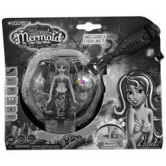 Robo Mermaid, elemes sell hlval - lila sell