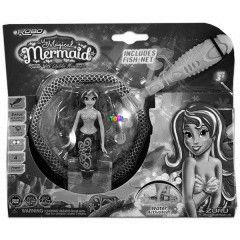 Robo Mermaid, elemes sell hlval - piros sell