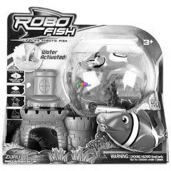RoboFish elemes robothal - Zld cpa lila vrral