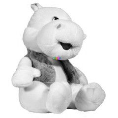 Rzsaszn mellnyes l vzil plssfigura, 35 cm