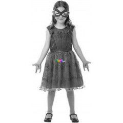 Spidergirl jelmez - 110-120 cm