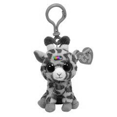 Safari zsirf kulcstart plssfigura - 9 cm, barna