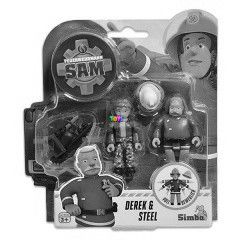 Sam, a tzolt - Derek s Steele, 2 darabos figura