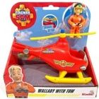 Sam, a tzolt - Els Wallaby helikopterem, Tom figurval, 17 cm