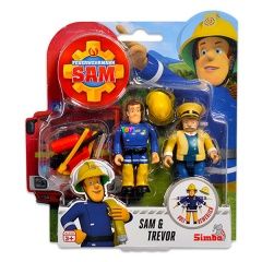 Sam, a tűzoltó - Sam és Trevor, 2 darabos figura