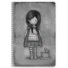 Santoro - Little Friend varrott jegyzetfzet, A5
