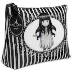 Santoro - Oops A Daisy Stripes neszesszer