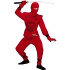 Srkny ninja jelmez - 158 - as mret, piros