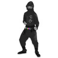 Srkny ninja jelmez - 158 cm-es mret, piros