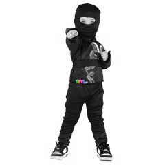 Srkny ninja jelmez - 92-104 cm-es mret