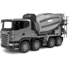 Scania betonkeverő autó, 60 cm