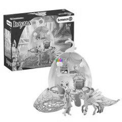 Schleich Bayala - Mgikus llatorvosi rendel virgban