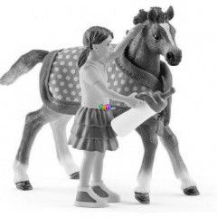 Schleich - Horse Club Csik kislnnyal