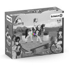Schleich - Horse Club - Hannah vadnyugati lovaglkszlete