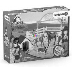 Schleich Horse Club - Hannah vendg lova Ruby kutyussal