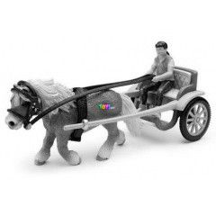 Schleich - Pni lovaskocsi