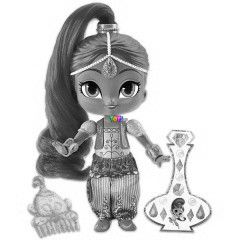 Shimmer s Shine - Shimmer baba, 15 cm
