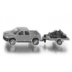 Siku 1644 - Pick-up utnfutval s gokarttal
