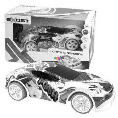 Silverlit - Exost Lightning Amazone tvirnyts versenyaut LED-vilgtssal, rzsaszn-fehr, 1:14