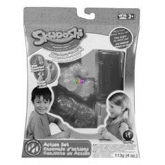 Skwooshi gyurma akci kszlet - srga-piros