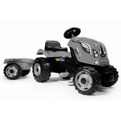 Smoby - Farmer XL traktor untnfutval, zld