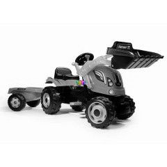 Smoby - Max Green traktor utnfutval s emelkanllal, zld