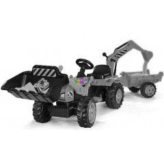 Smoby - Srga traktor htfalas markolval s utnfutval