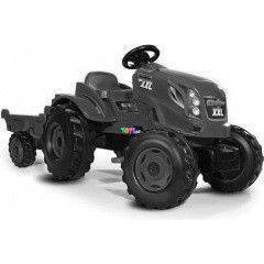 Smoby - Stronger XXL traktor utnfutval, piros