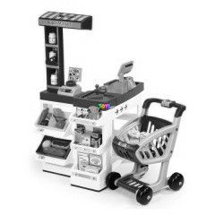 Smoby - Szupermarket bevsrolkocsival, fehr