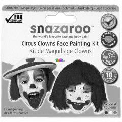 Snazaroo - Arcok a cirkuszbl arcfest szett