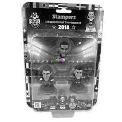 Soccer Starz - 3 darabos focista figura - Lacazette, Courtois, Ronaldo