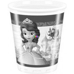Sofia hercegnő műanyag pohár - 8 db