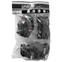 Spartan sport knyk- s trdvd szett - M mret, fekete
