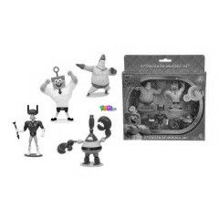 Spongya Bob figura kszlet, 5 db