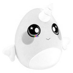 Squeezamals - Narvl plssfigura, 20 cm, kk, 2. szria