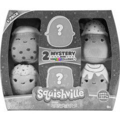 Squishmallows - Squishville Sweet Tooth mini plssfigura szett - 6 db-os