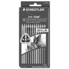 Staedtler hromszglet sznes ceruza kszlet - 14 darabos
