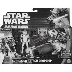 Star Wars - 501 Legion Dropship kt akcifigurval