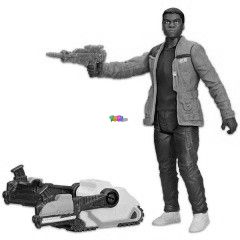 Star Wars - Az bred Er - Finn figura, 10 cm