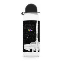Star Wars - Kulacs, 500 ml, fekete-fehr