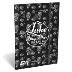 Star Wars - Luke Skywalker gumis mappa - A4