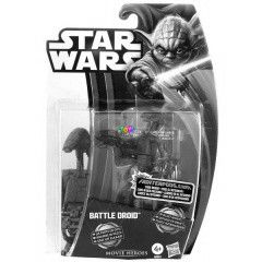 Star Wars - Movie Heroes Battle Droid piros akcifigura