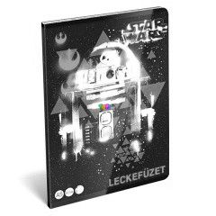 Star Wars - R2D2 mintás leckefüzet - A5