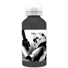 Star Wars - Rohamosztagos alumnium kulacs, fekete