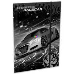 Super Racecar Blue Thunder gumis mappa, A4-es